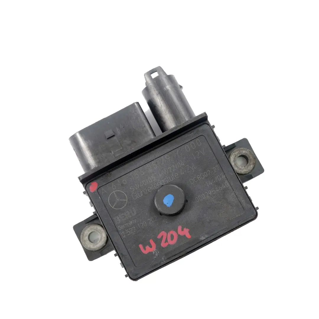  Mercedes-Benz W204 OM646 Vorglührelais Glühzeitmodul - SKU A6461532579 - Teilenummer A6461532579