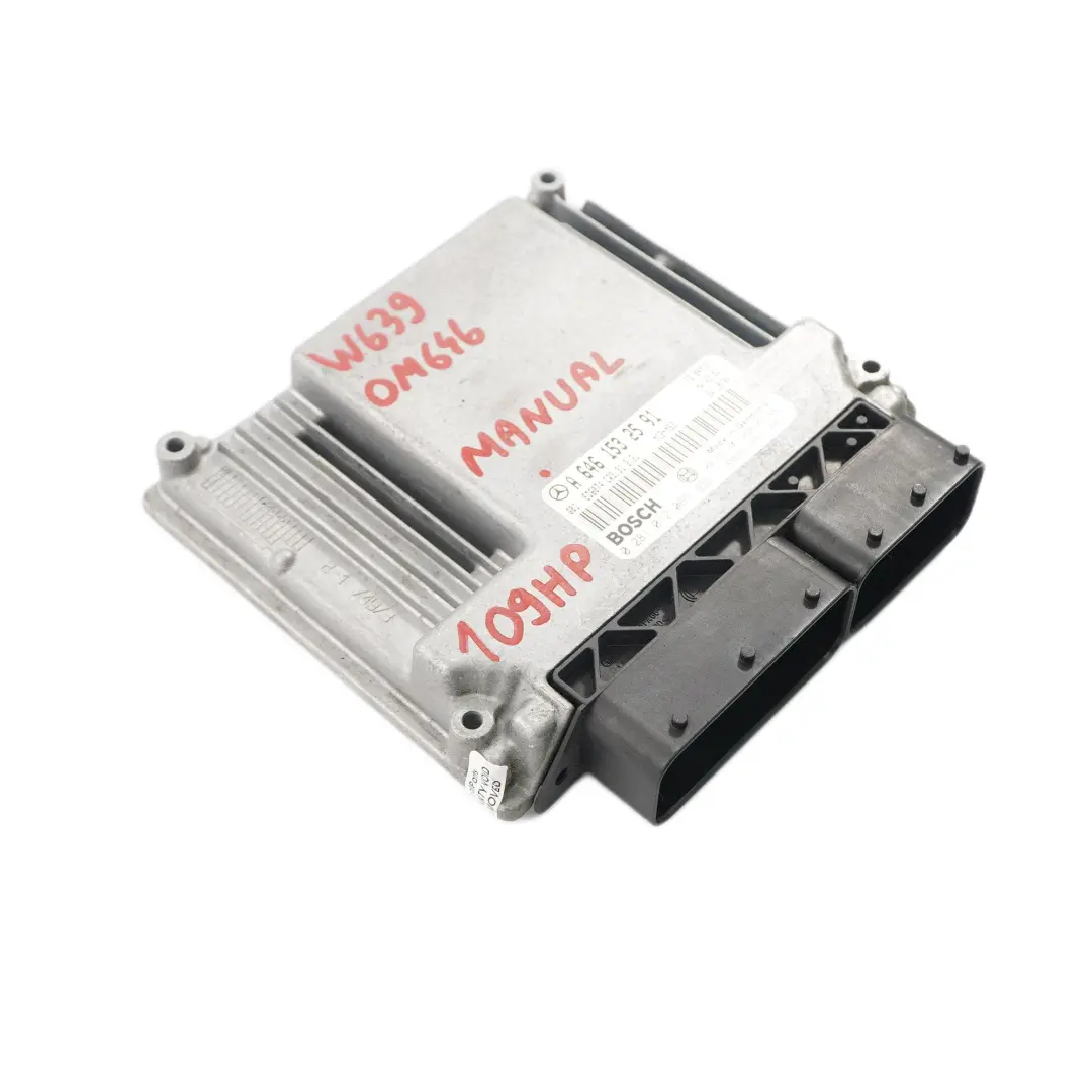 Mercedes W639 Vito 111 CDI OM646 Engine Unit Module ECU Manual - SKU A6461532591 - Part number A6461532591