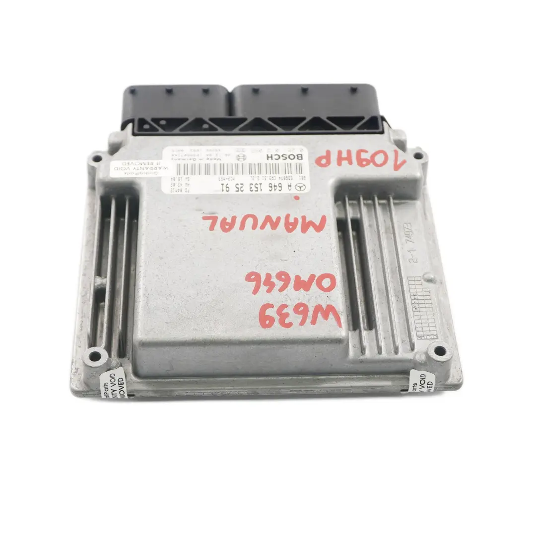 OM646 Engine Unit Module ECU Manual to Mercedes W639 Vito 111 CDI with Part number A6461532591 Mercedes W639 Vito 111 CDI OM646 Engine Unit Module ECU Manual - SKU A6461532591 - Part number A6461532591