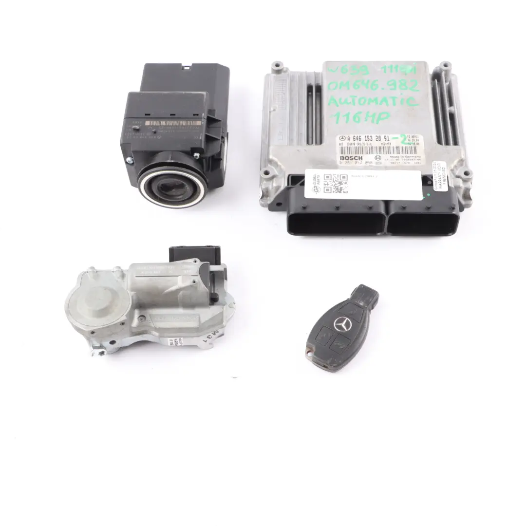 646.982 116HP Engine ECU Kit Key Lock to Mercedes Vito W639 111 CDI with Part number A6461532891 Mercedes Vito W639 111 CDI 646.982 116HP Engine ECU Kit Key Lock - SKU A6461532891-2 - Part number A6461532891
