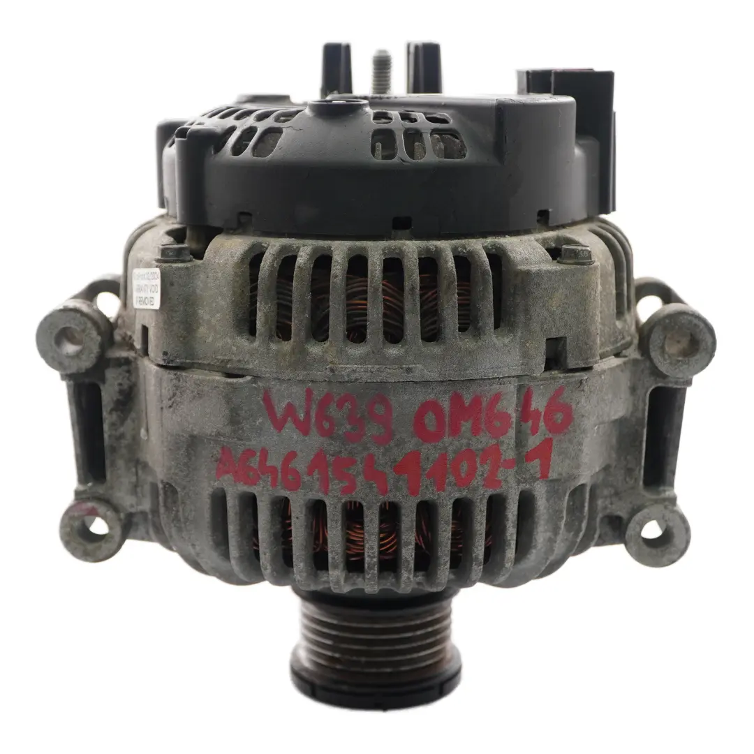  Alternador Generador Mercedes Vito W639 Sprinter W906 14V 180A Valeo - SKU A6461541102-1 - Número de pieza A6461541102