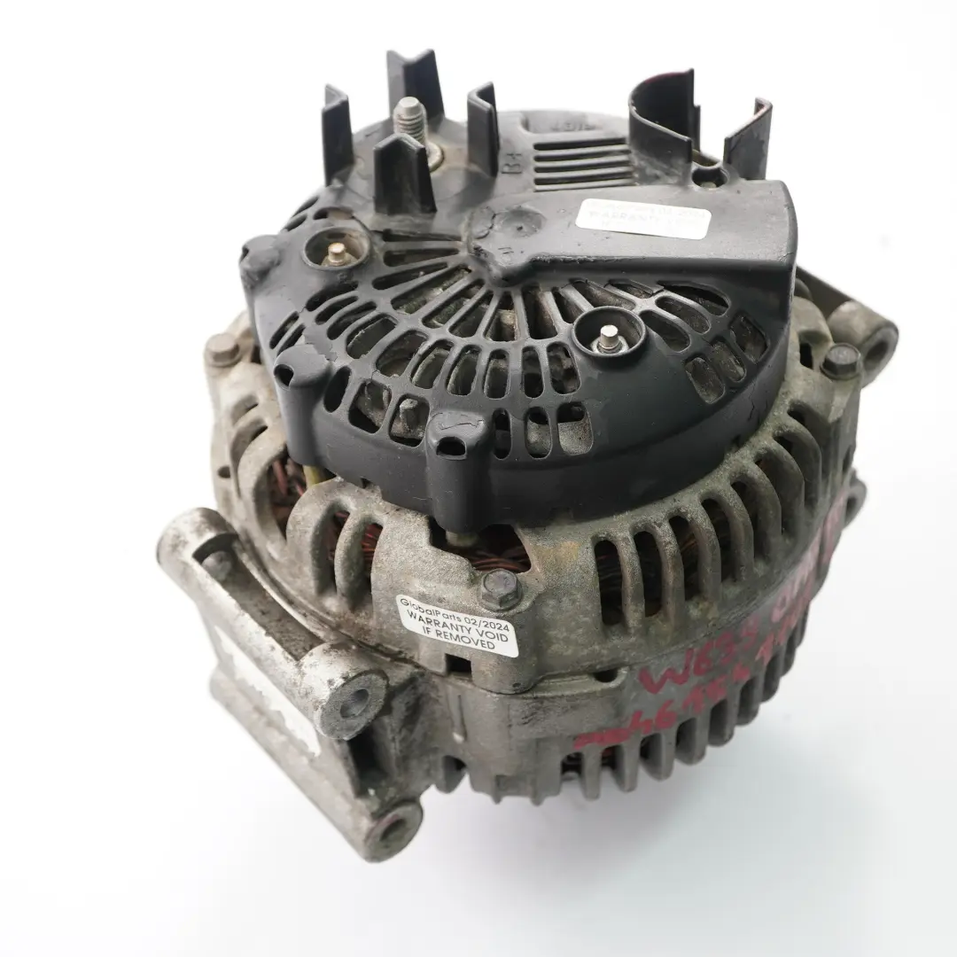 Alternator 180A do Mercedes Vito W639 Sprinter W906 o numerze A6461541102 Mercedes Vito W639 Sprinter W906 Alternator 180A - SKU A6461541102-1 - Numer Części A6461541102