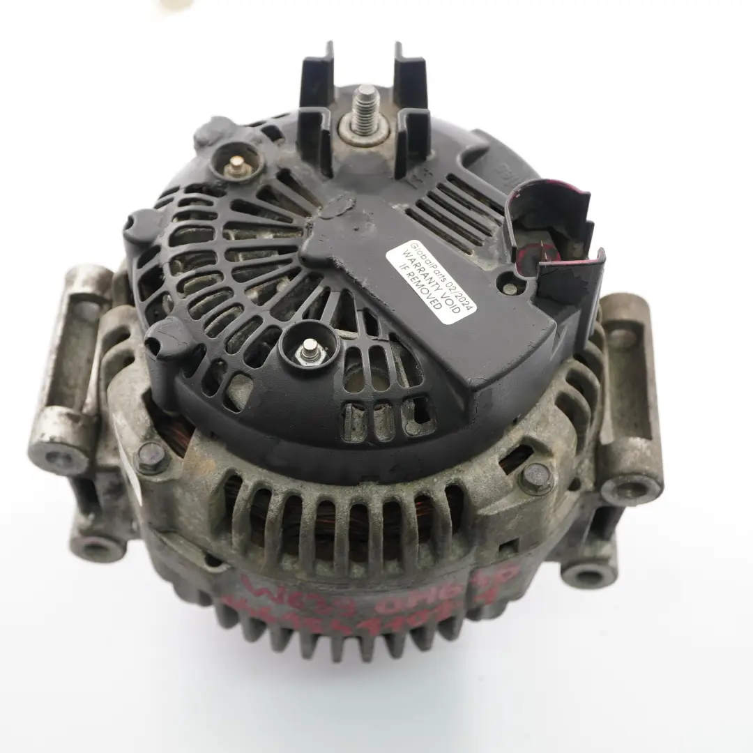 Alternator 180A do Mercedes Vito W639 Sprinter W906 o numerze A6461541102 Mercedes Vito W639 Sprinter W906 Alternator 180A - SKU A6461541102-1 - Numer Części A6461541102