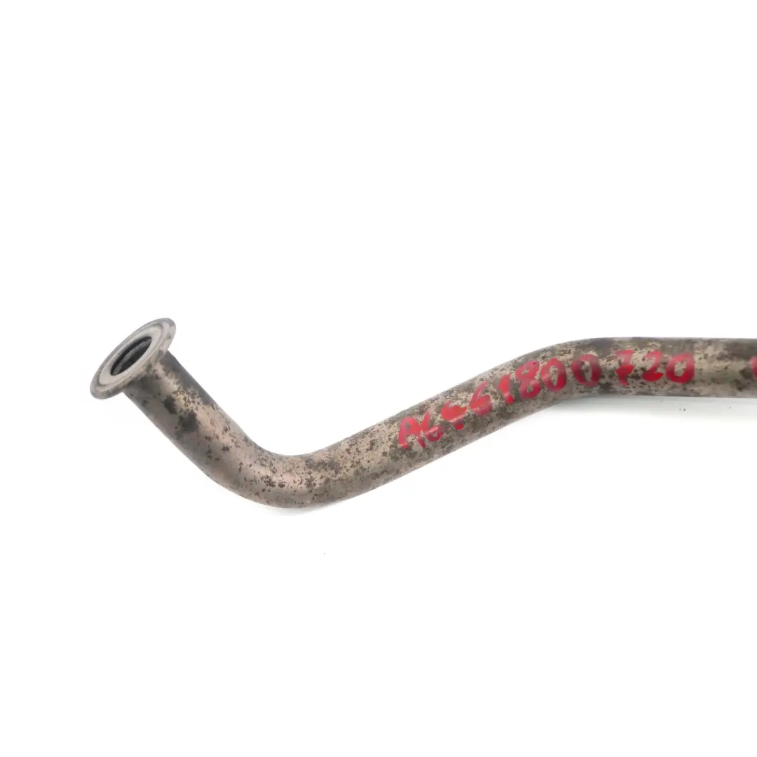 Mercedes-Benz Vito W639 OM646 Diesel Oil Return Line Pipe Hose Turbocharger to with Part number A6461800720 Mercedes-Benz Vito W639 OM646 Diesel Oil Return Line Pipe Hose Turbocharger - SKU A6461800720 - Part number A6461800720