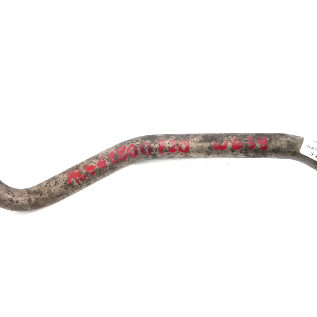 Mercedes-Benz Vito W639 OM646 Diesel Oil Return Line Pipe Hose Turbocharger to with Part number A6461800720 Mercedes-Benz Vito W639 OM646 Diesel Oil Return Line Pipe Hose Turbocharger - SKU A6461800720 - Part number A6461800720