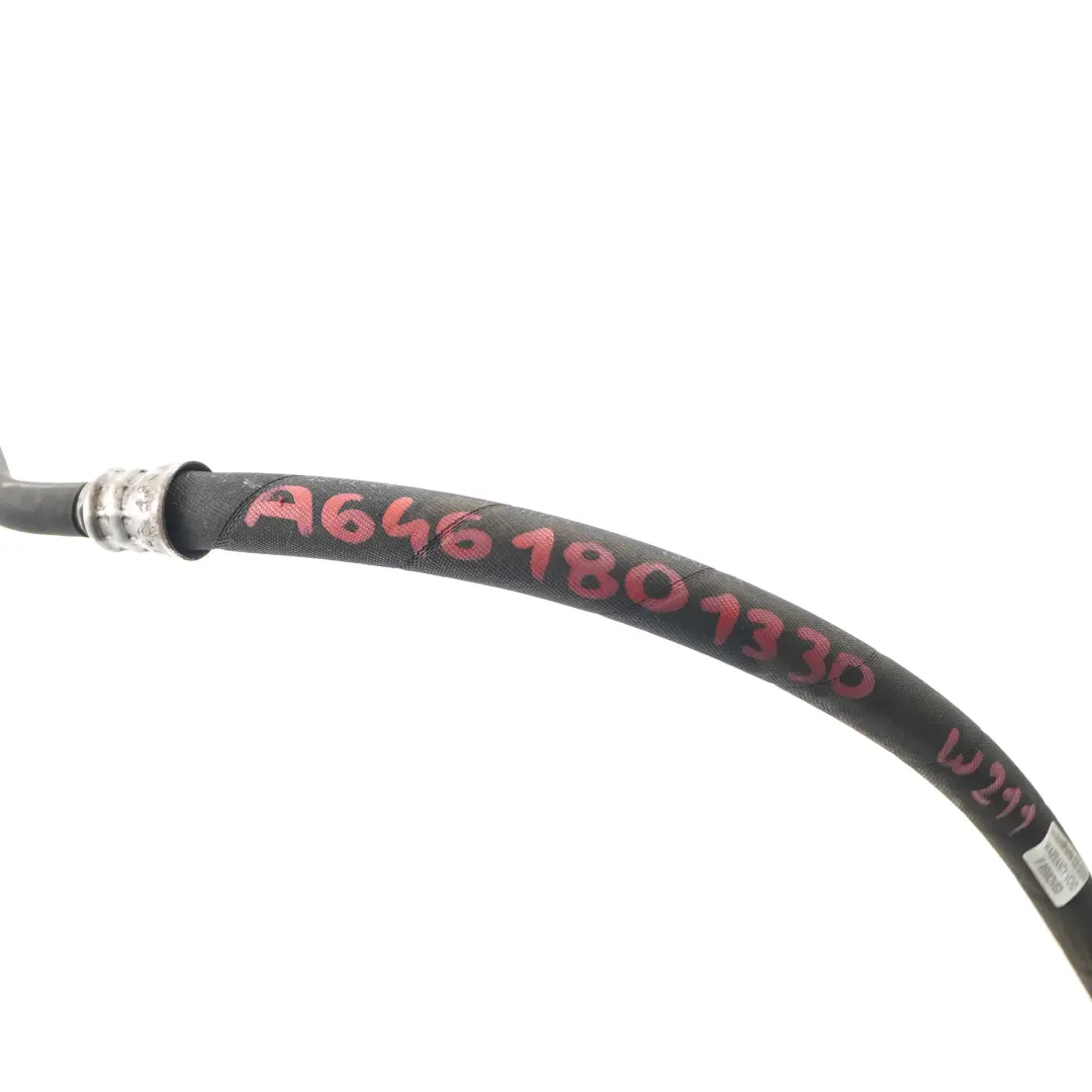 Mercedes W211 OM646 Automatic Gearbox Oil Cooler Pipe Hose Line Left - SKU A6461801330 - Part number A6461801330