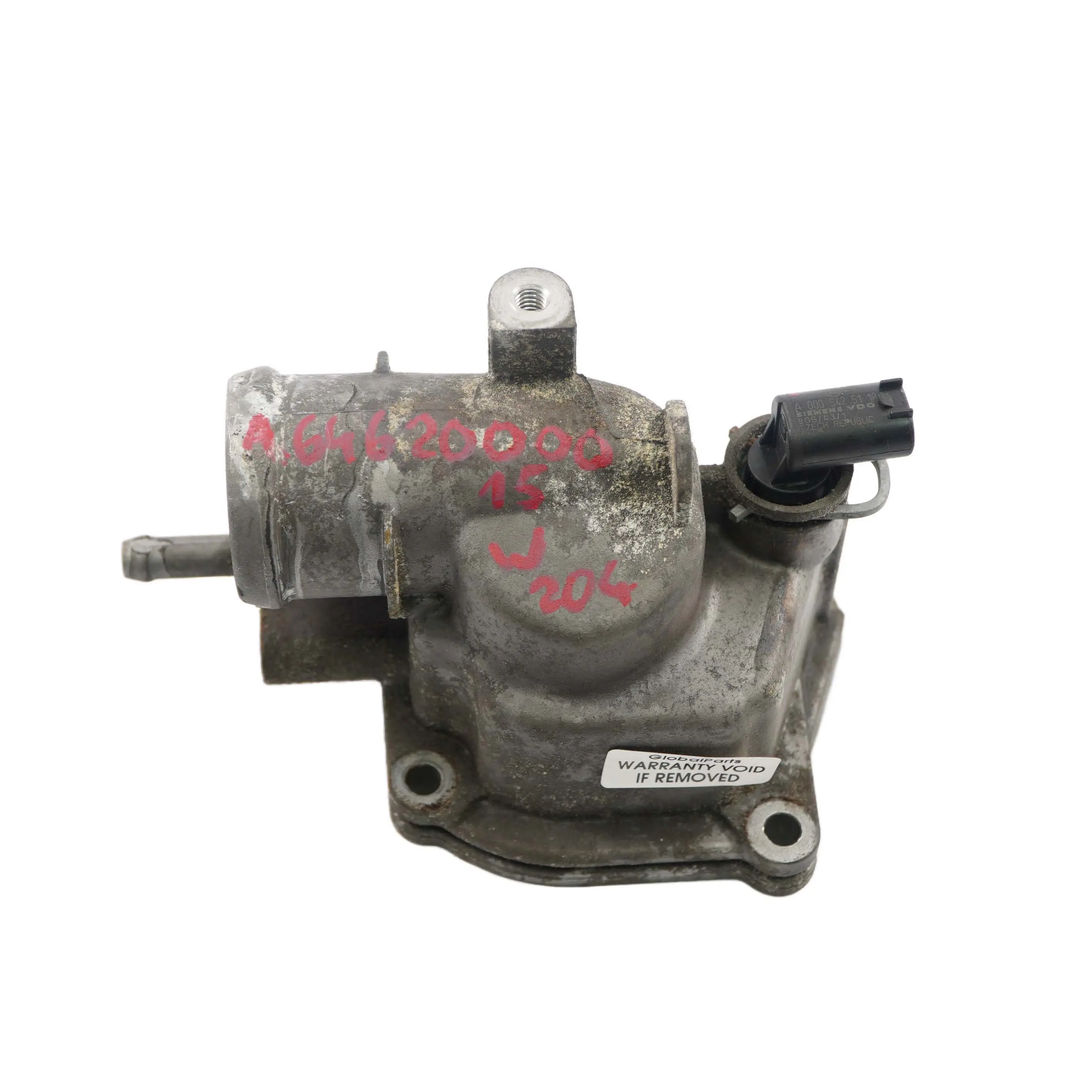Mercedes W204 W211 Termostato Pompa Acqua Refrigerante OM646 Motore A6462000015