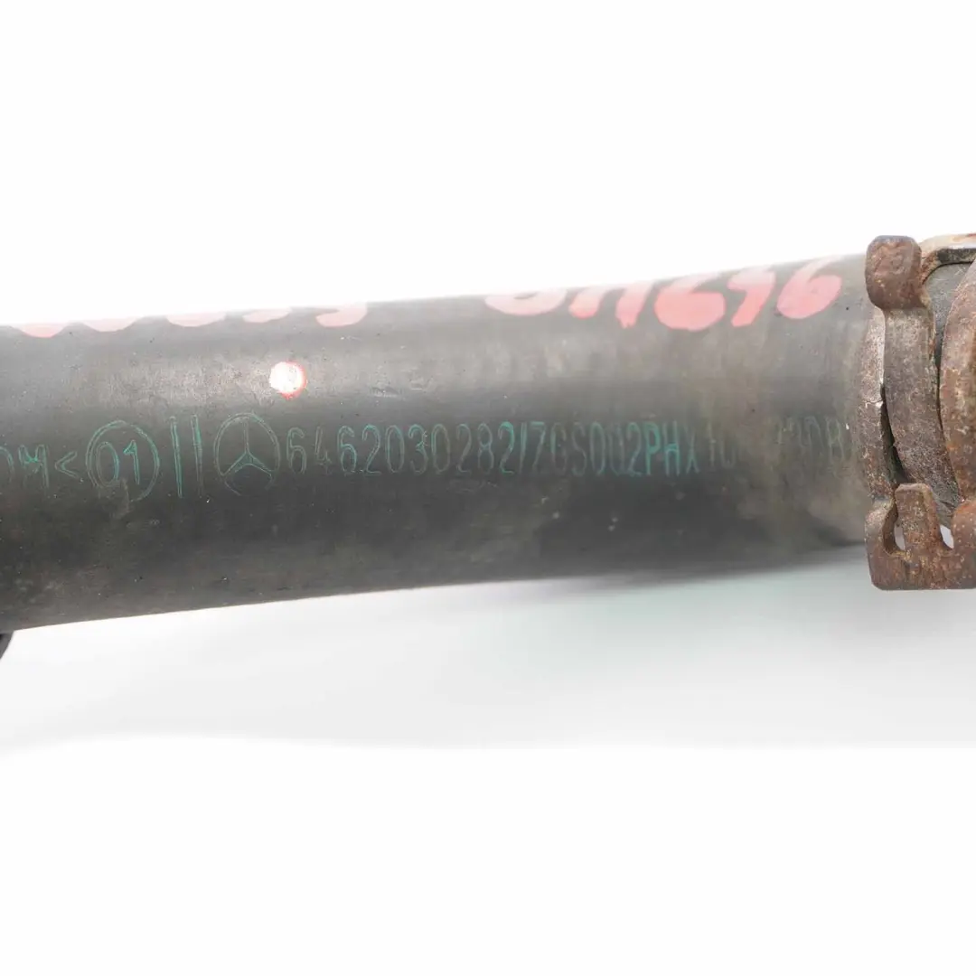 Heat Exchanger Hose Water Coolant Top Pipe Line OM646 to Mercedes W639 with Part number A6462030282 Mercedes W639 Heat Exchanger Hose Water Coolant Top Pipe Line OM646 - SKU A6462030282 - Part number A6462030282