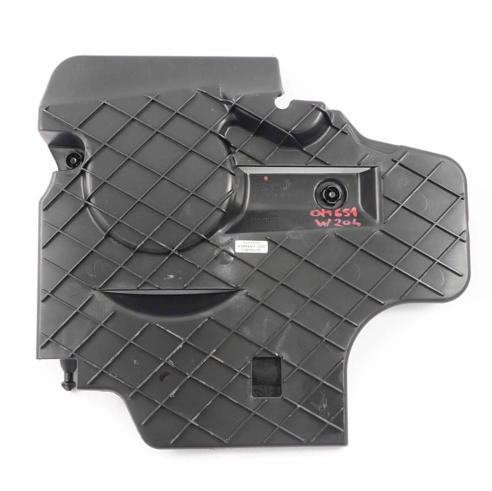 Mercedes W204 W212 OM651 Diesel Motore Coperchio Pannello Acustico A6510100175