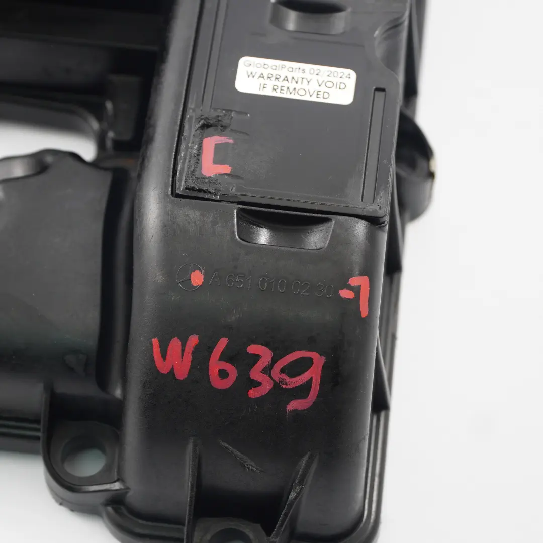Mercedes W639 W906 Diesel OM651 Tapa Del Motor Panel De Balancines - SKU A6510100230-1 - Número de pieza A6510100230