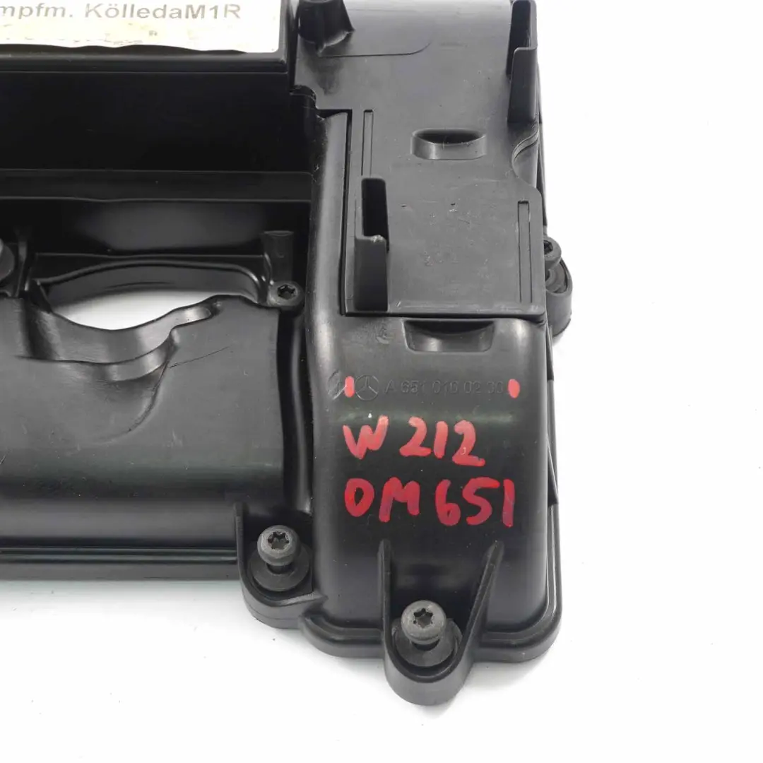 Mercedes W639 W906 OM651 Coperchio Motore Testa Pannello Bilanciere - SKU A6510100230 - Numero di parte A6510100230