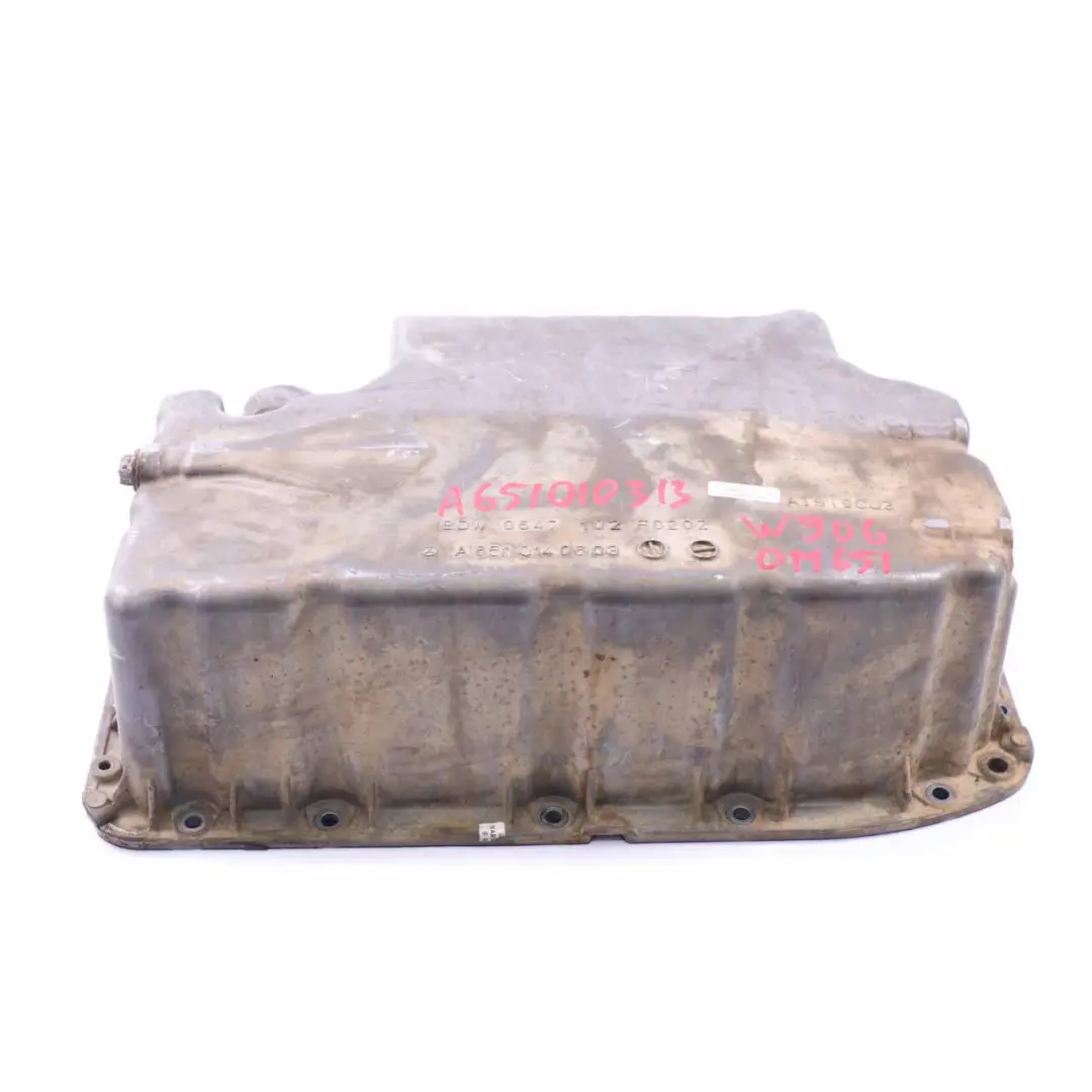 Mercedes W906 OM651 Miska Olejowa A6510140603 - SKU A6510100313 - Numer Części A6510100313