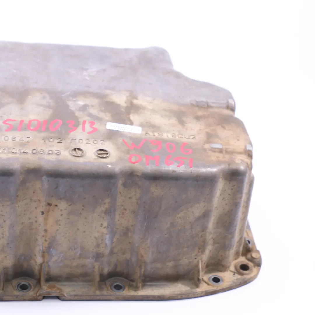 Mercedes W906 OM651 Diesel Motore coppa dell'olio A6510140603 - SKU A6510100313 - Numero di parte A6510100313