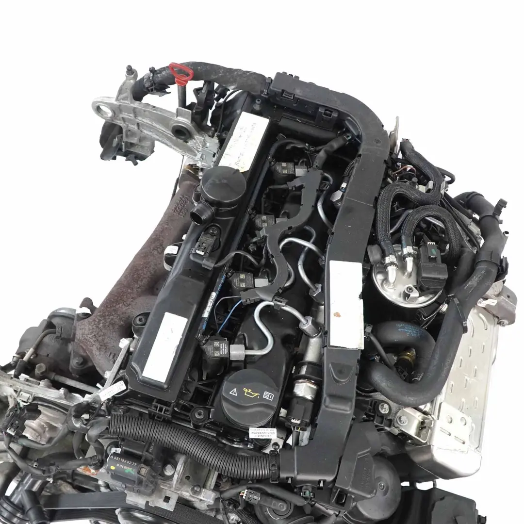 Mercedes W204 Motor Completo 651913 C 200 CDI BlueEFFICIENCY 651.913 GARANTIA - SKU A6510100345-1 - Número de pieza A6510100345