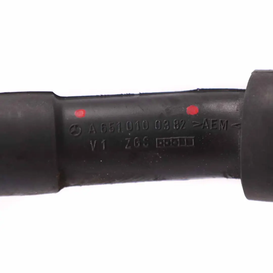 Mercedes Vito W639 OM651 Vent Pipe Cylinder Head Breather Line Hose - SKU A6510100382 - Part number A6510100382