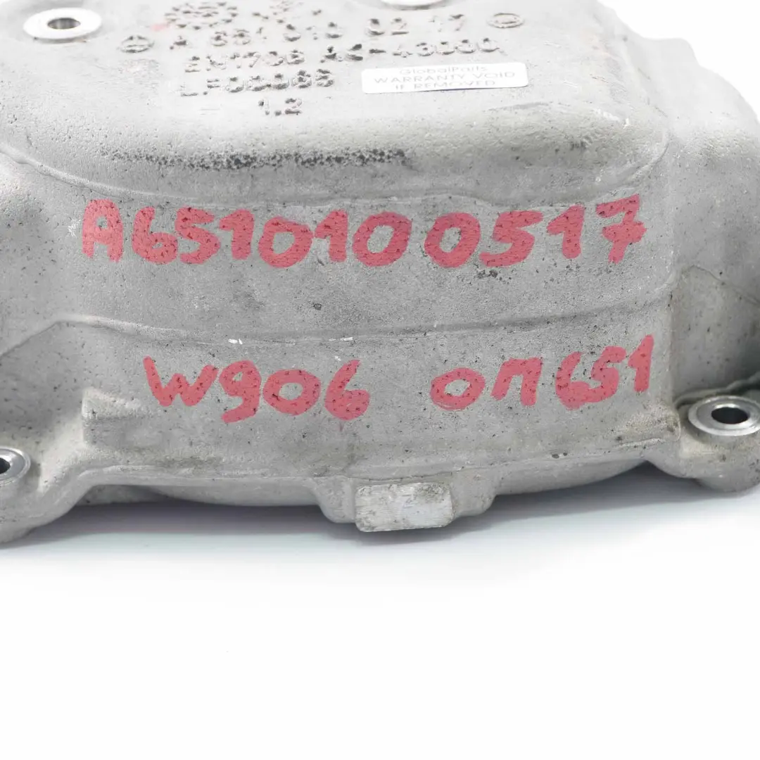 Mercedes Sprinter W906 OM651.955 Couvercle Carter De Chaîne Diesel A6510100217 - SKU A6510100517 - Numéro de pièce A6510100517