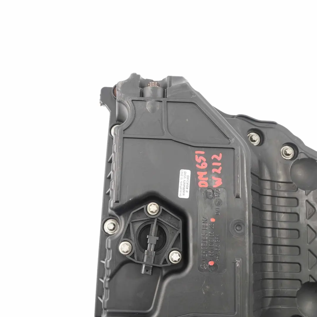 OM651 Motore Diesel Plastica Coppa olio per Mercedes W204 W212 con numero di parte A6510100528 Mercedes W204 W212 OM651 Motore Diesel Plastica Coppa olio - SKU A6510100528 - Numero di parte A6510100528