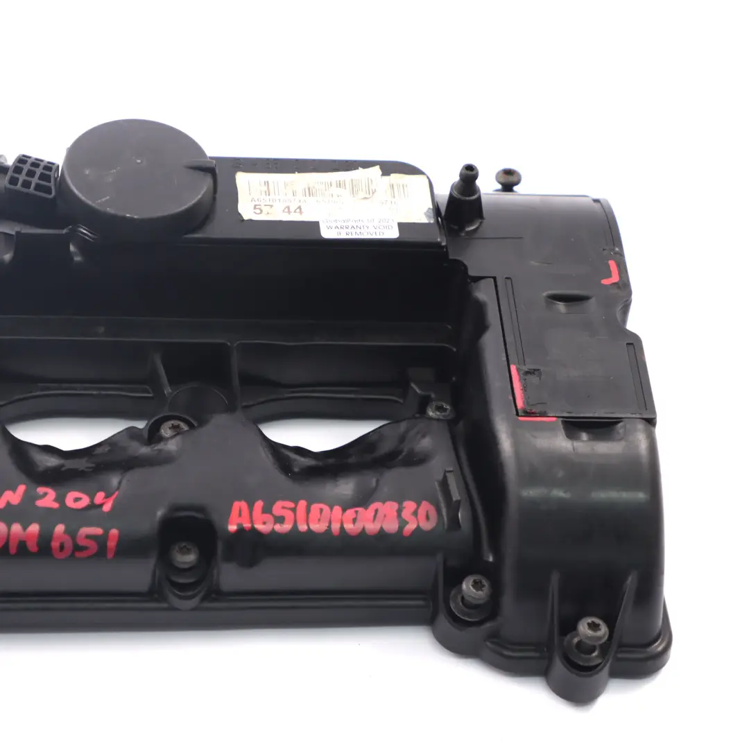 Mercedes W204 W906 OM651.955 Tapa Culata Motor Diesel - SKU A6510100830-1 - Número de pieza A6510100830