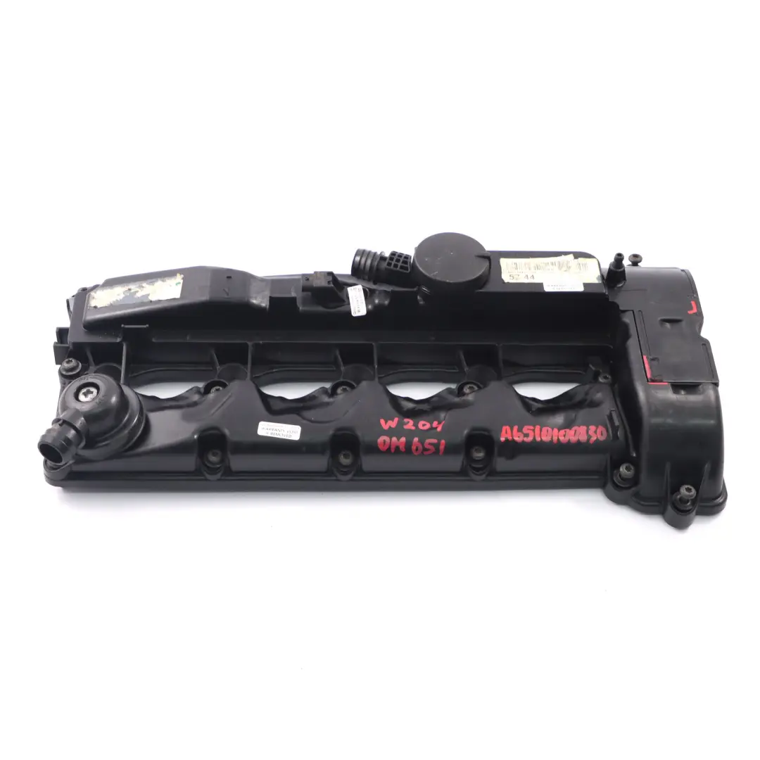 Cylinder Head Cover Mercedes W204 W906 OM651.955 Diesel Engine to with Part number A6510100830 Cylinder Head Cover Mercedes W204 W906 OM651.955 Diesel Engine - SKU A6510100830 - Part number A6510100830