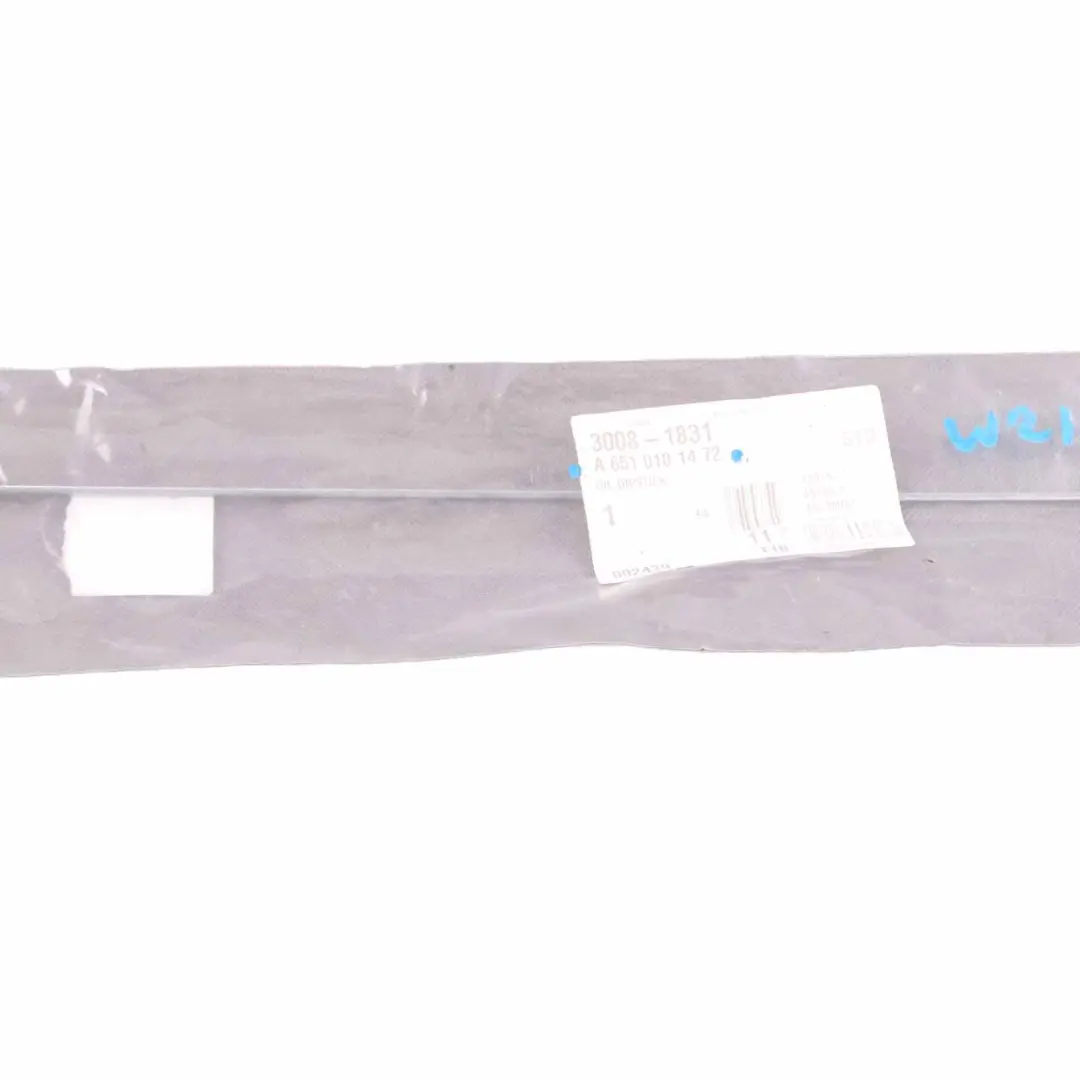 Oil Dipstick Mercedes W204 W212 OM651 Diesel Engine Level to with Part number A6510101472 Oil Dipstick Mercedes W204 W212 OM651 Diesel Engine Level - SKU A6510101472 - Part number A6510101472