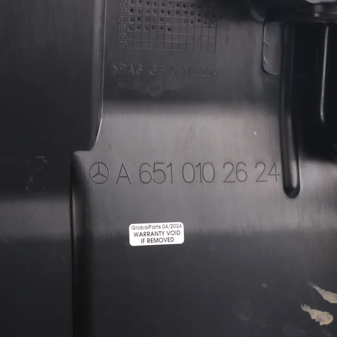 Mercedes Vito W447 OM651 Diesel Cubierta Motor Panel Acústico - SKU A6510102624 - Número de pieza A6510102624