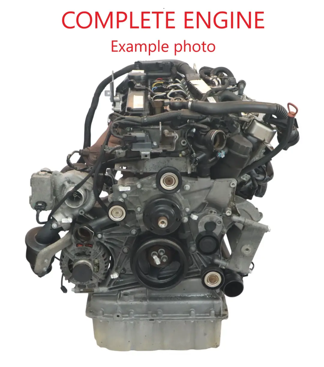 Mercedes Sprinter W906 Bare Engine 651956 651.956 with 129k miles, WARRANTY - SKU A6510104443 - Part number A6510104443