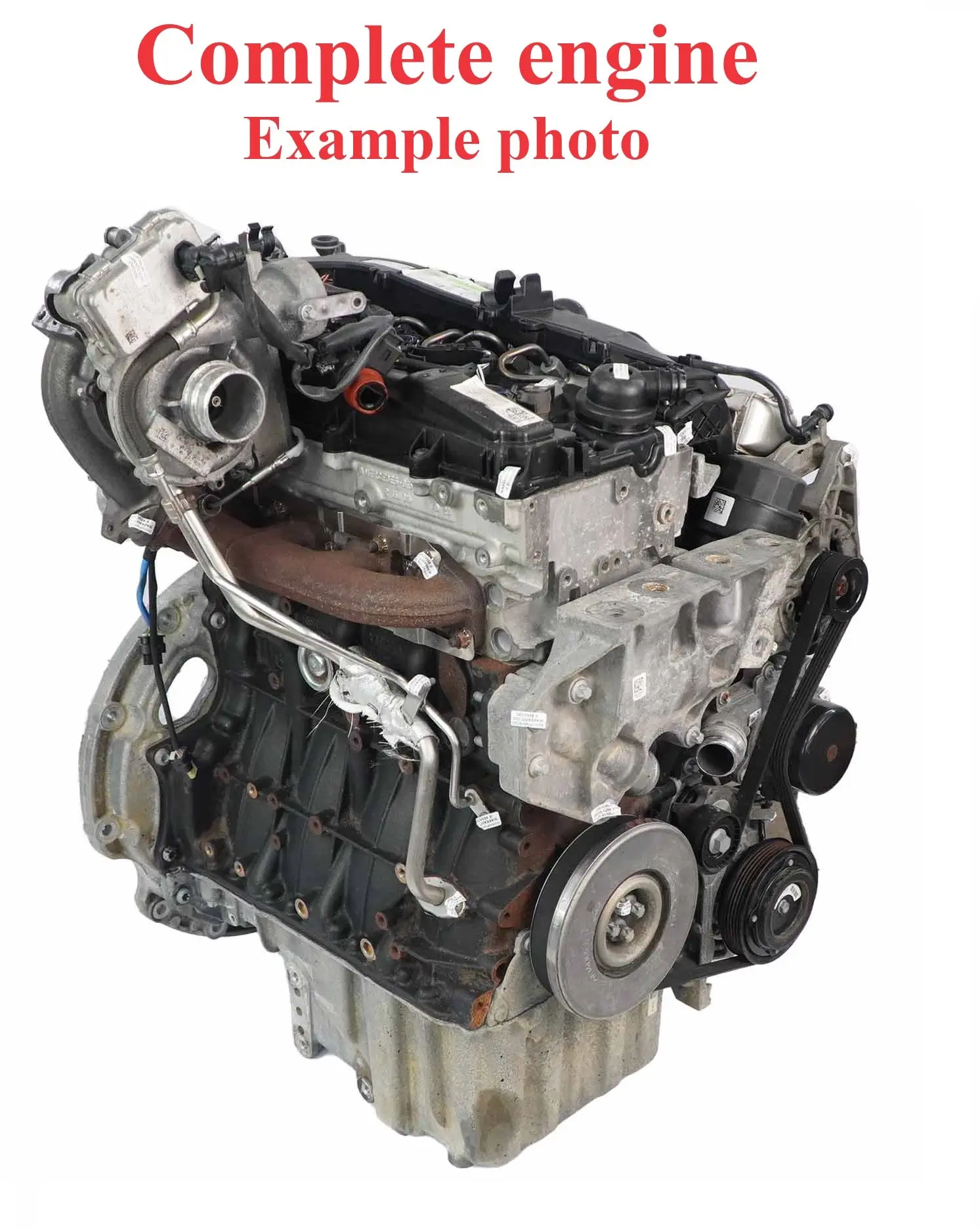 Mercedes Sprinter W910 Motor Desnudo 651958 OM651 651.958 109 000 km, GARANTÍA