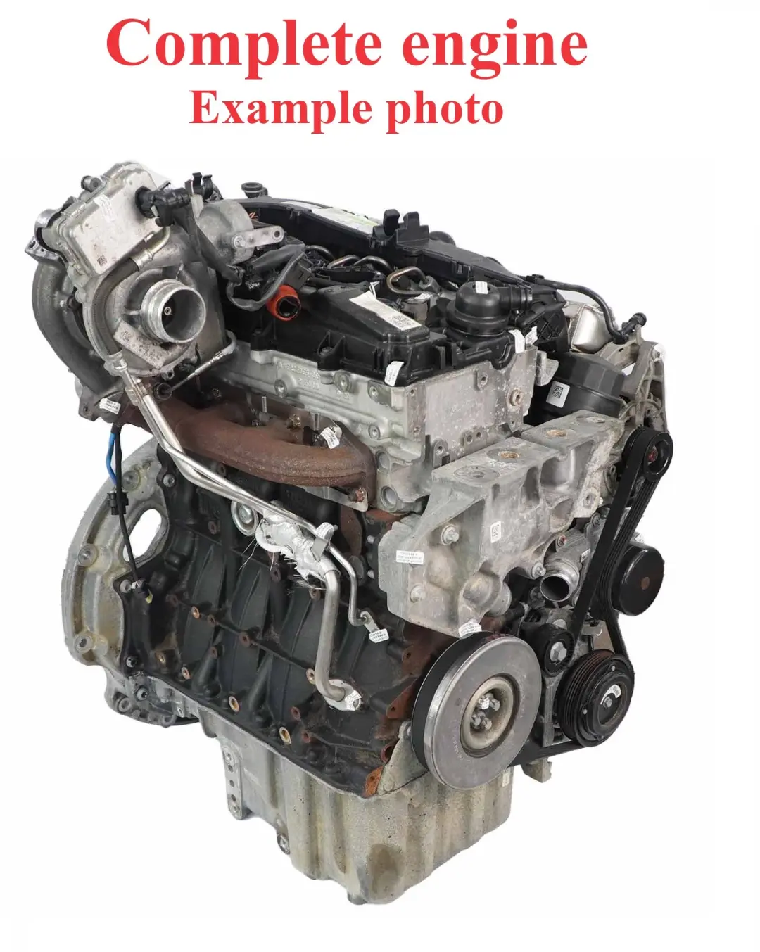 Mercedes Sprinter W910 Nacter Motor 651958 OM651 651.958 mit 109000 km, GARANTIE - SKU A6510104719 - Teilenummer A6510104719