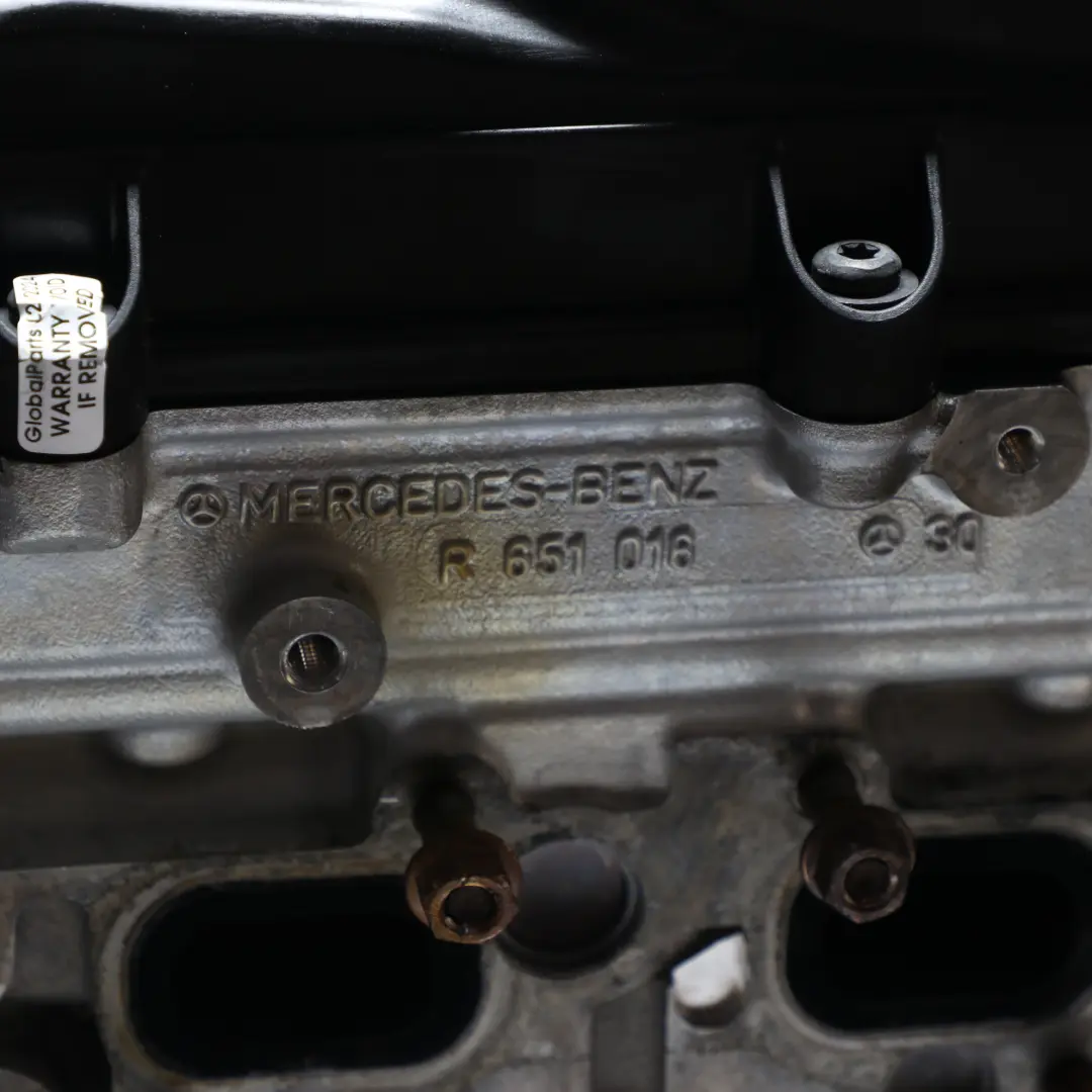 Mercedes W176 W246 C117 180 200 CDI Motor Desnudo 651.901 651901 GARANTÍA - SKU A6510106110 - Número de pieza A6510106110