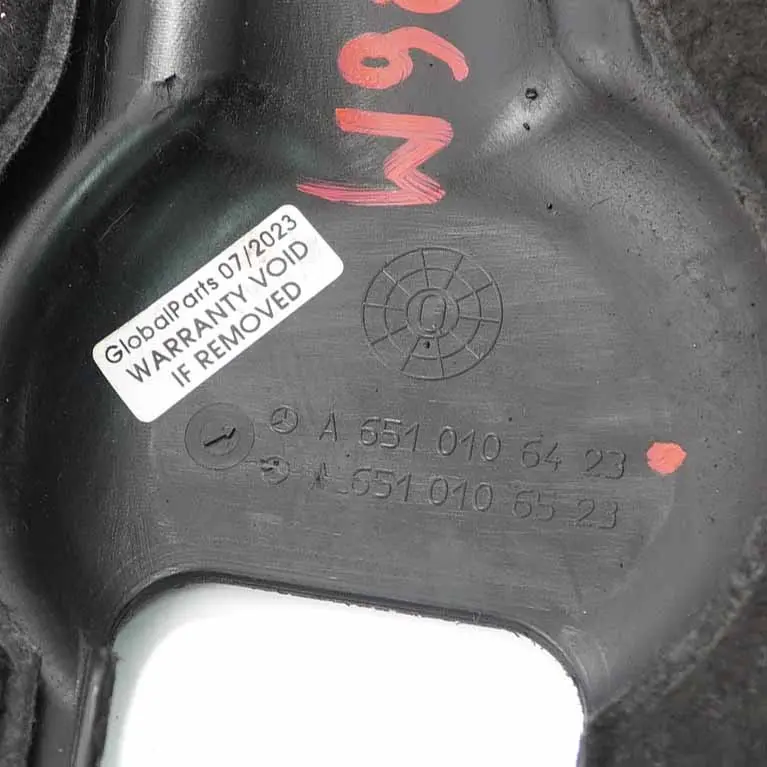 Mercedes W639 W906 OM651 Osłona Pokrywa Silnika - SKU A6510106423 - Numer Części A6510106423