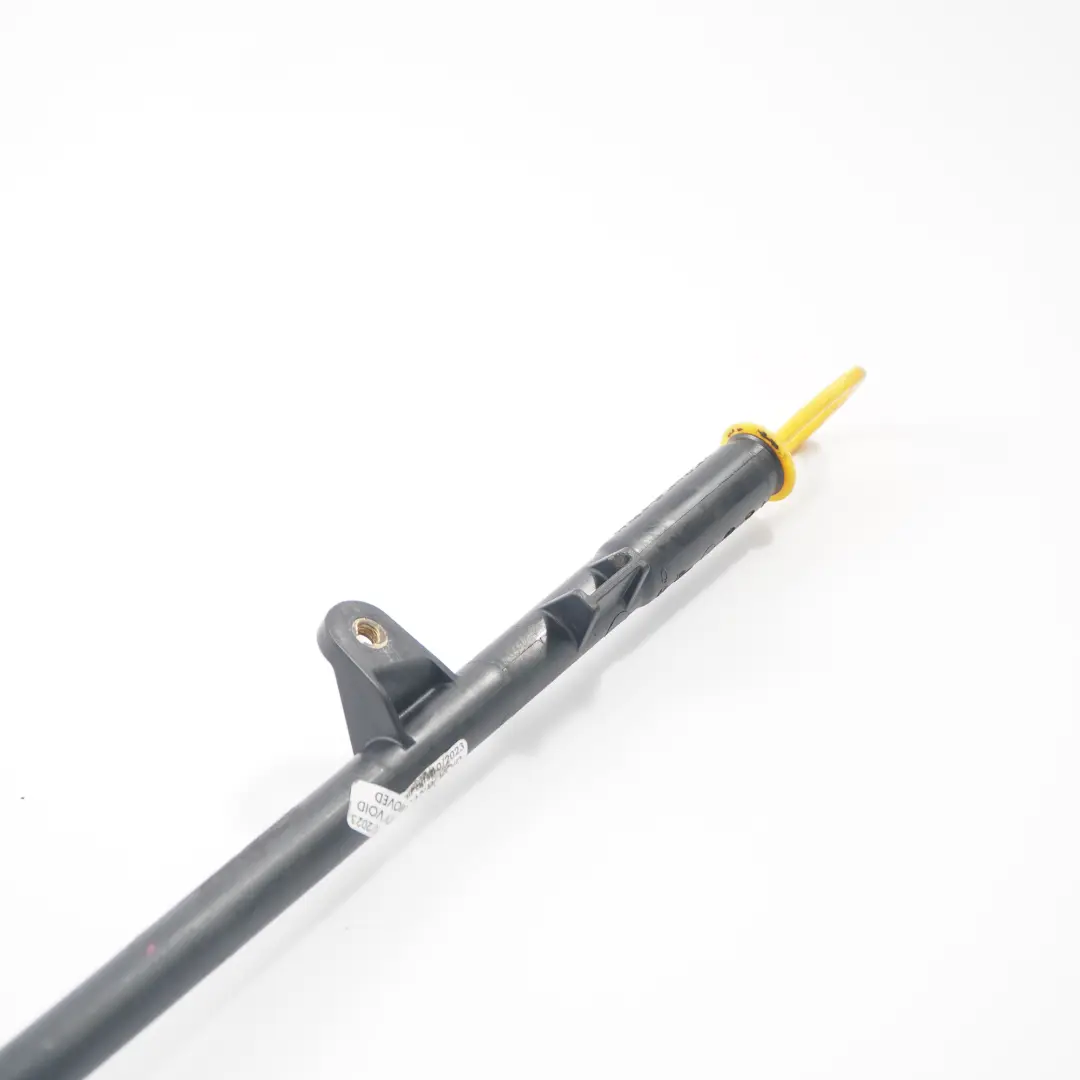 Oil Dipstick Mercedes W176 W246 OM651 Oil Level Engine Guide Tube to with Part number A6510108718 Oil Dipstick Mercedes W176 W246 OM651 Oil Level Engine Guide Tube - SKU A6510108718 - Part number A6510108718