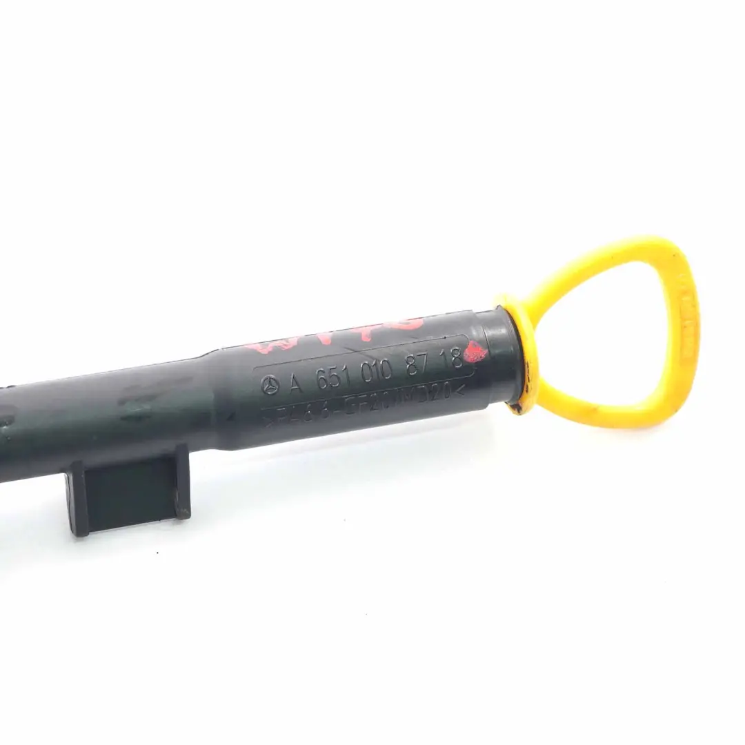 Oil Dipstick Mercedes W176 W246 OM651 Oil Level Engine Guide Tube - SKU A6510108718 - Part number A6510108718