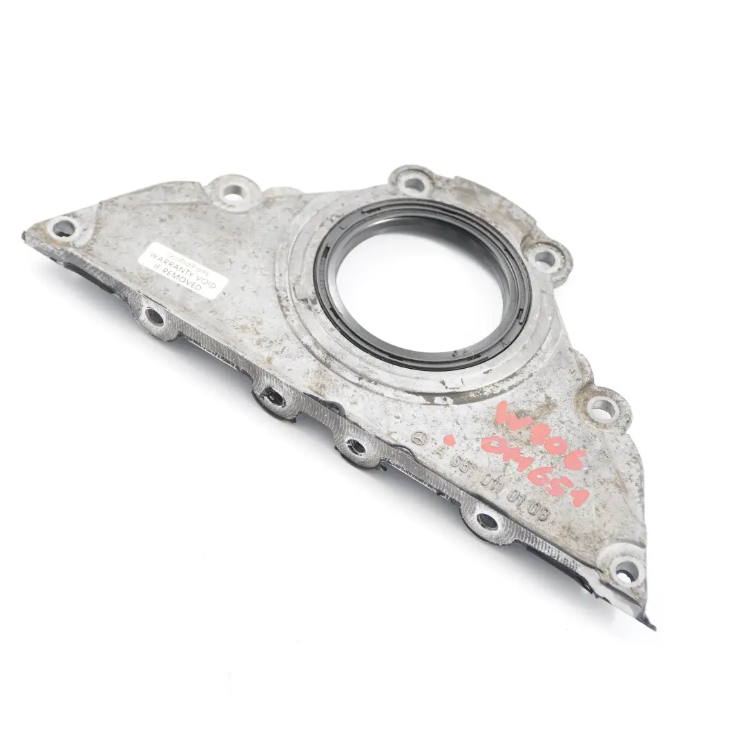  Kurbelabdeckung Mercedes W204 W906 OM651 Motor Timing Gehäuseboden - SKU A6510110108 - Teilenummer A6510110108