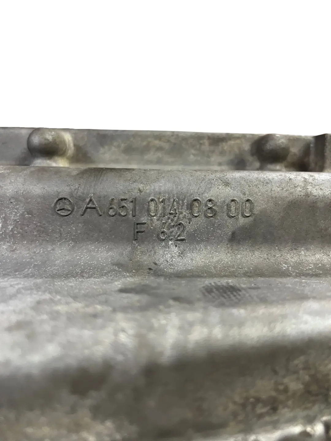 Oil Pan Mercedes W906 OM651 Diesel Overcasing Support Mount A6510141402 to with Part number A6510140800 Oil Pan Mercedes W906 OM651 Diesel Overcasing Support Mount A6510141402 - SKU A6510140800 - Part number A6510140800