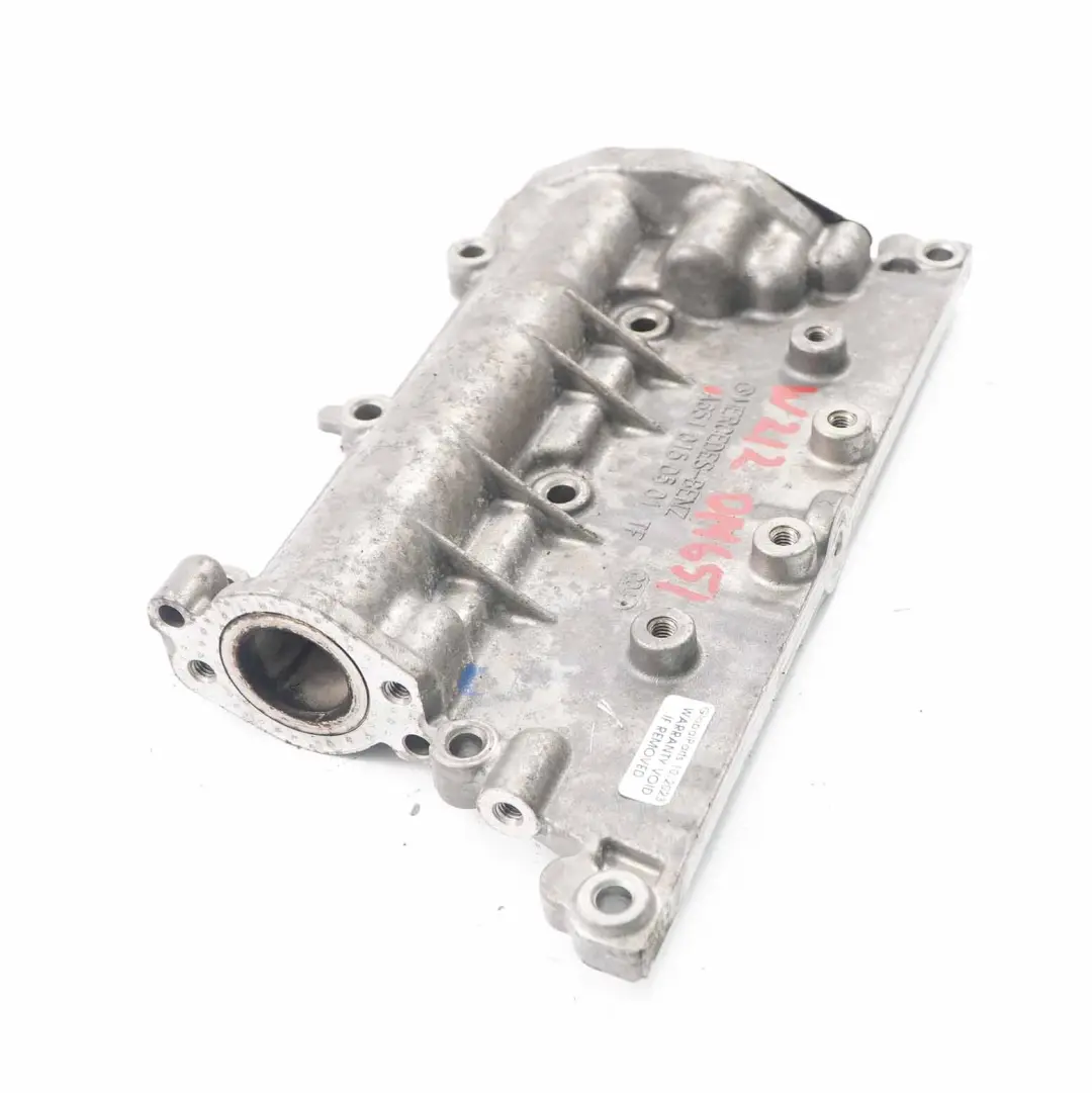 Mercedes W212 Diesel OM651 Motorabdeckung Kopf Endplatte - SKU A6510150601 - Teilenummer A6510150601