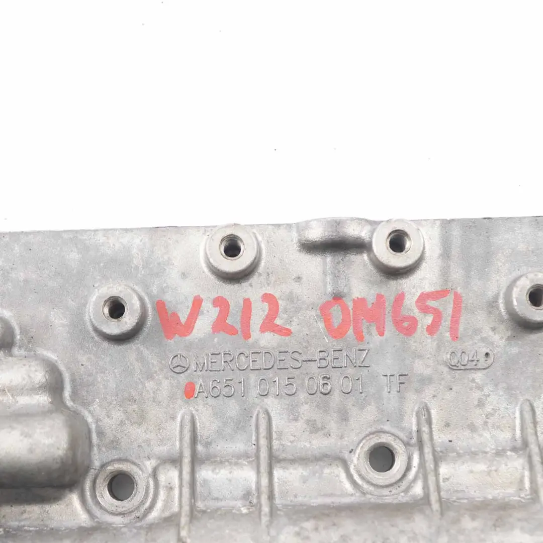 OM651 Engine Cover Head End Panel to Mercedes W212 Diesel with Part number A6510150601 Mercedes W212 Diesel OM651 Engine Cover Head End Panel - SKU A6510150601 - Part number A6510150601