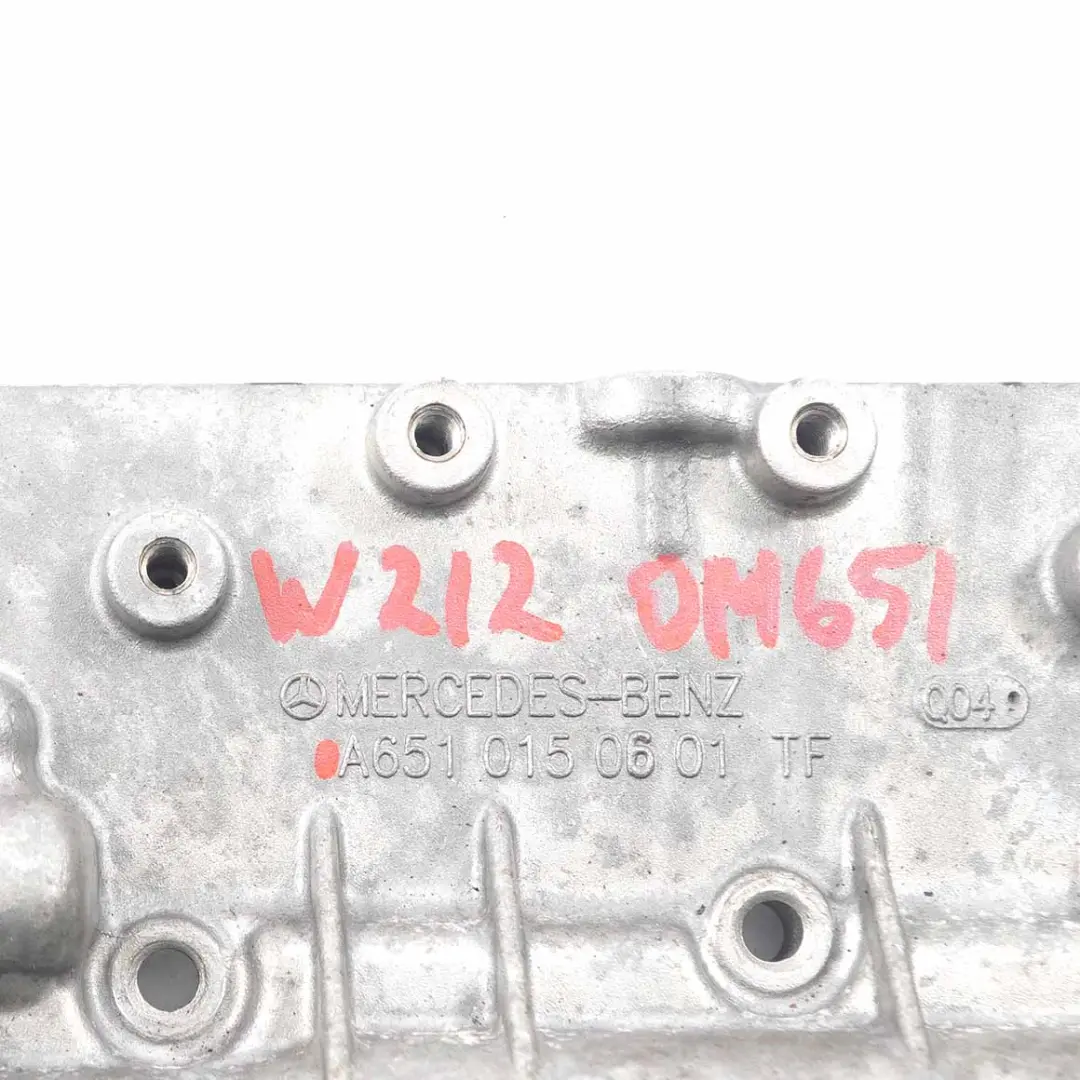Mercedes W212 Diesel OM651 Motorabdeckung Kopf Endplatte - SKU A6510150601 - Teilenummer A6510150601