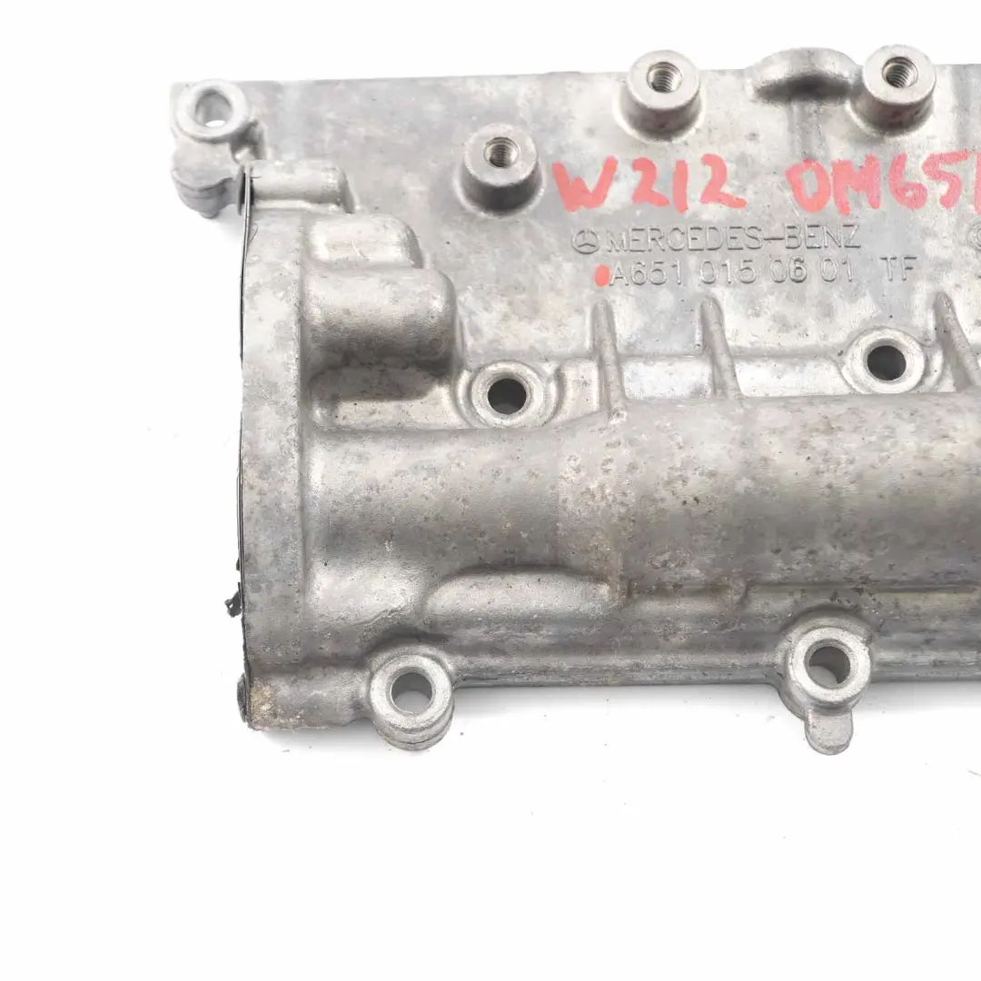 Mercedes W212 Diesel OM651 Motorabdeckung Kopf Endplatte - SKU A6510150601 - Teilenummer A6510150601