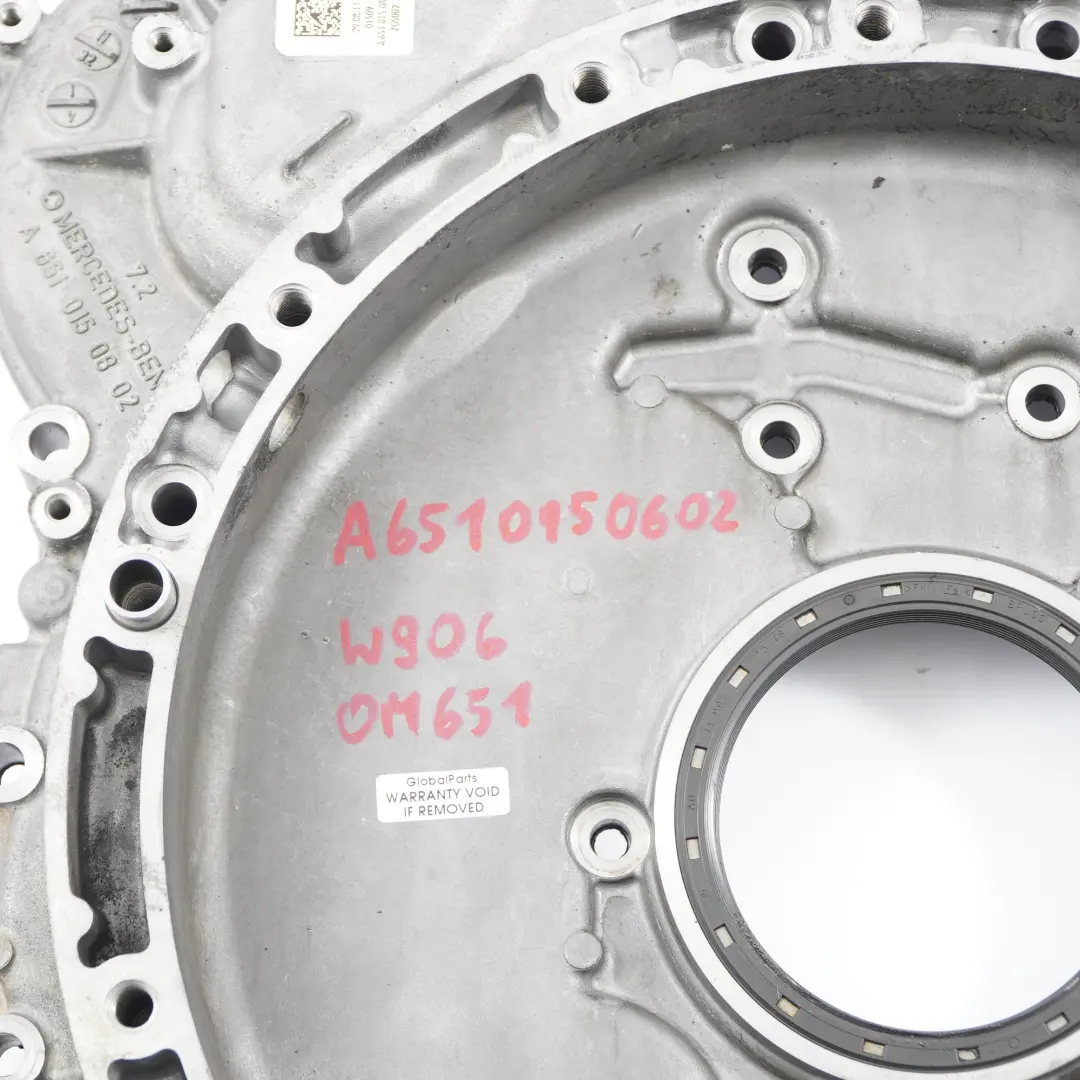  Kurbelwellenabdeckung Mercedes W906 OM651 Motorgehäuse - SKU A6510150602 - Teilenummer A6510150602