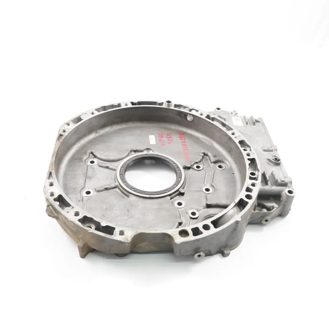 Crank Cover Mercedes W906 OM651 Engine Timing Case to with Part number A6510150602 Crank Cover Mercedes W906 OM651 Engine Timing Case - SKU A6510150602 - Part number A6510150602