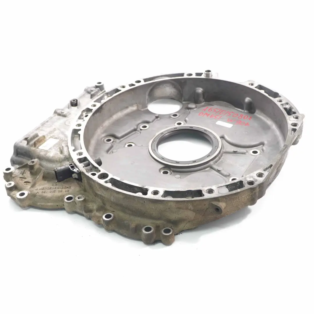 Mercedes W906 OM651 Crank Cover Engine Timing Case - SKU A6510150802 - Part number A6510150802