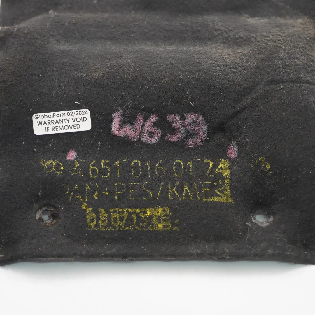 Mercedes W447 W639 Motor Steuergehäuse Kettenkasten Abdeckplatte - SKU A6510160124 - Teilenummer A6510160124