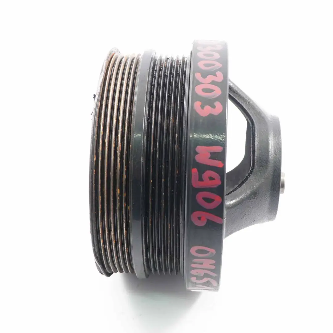  Amortiguador vibraciones Mercedes Sprinter W906 OM651 Cigüeñal Correa Polea - SKU A6510300303 - Número de pieza A6510300303