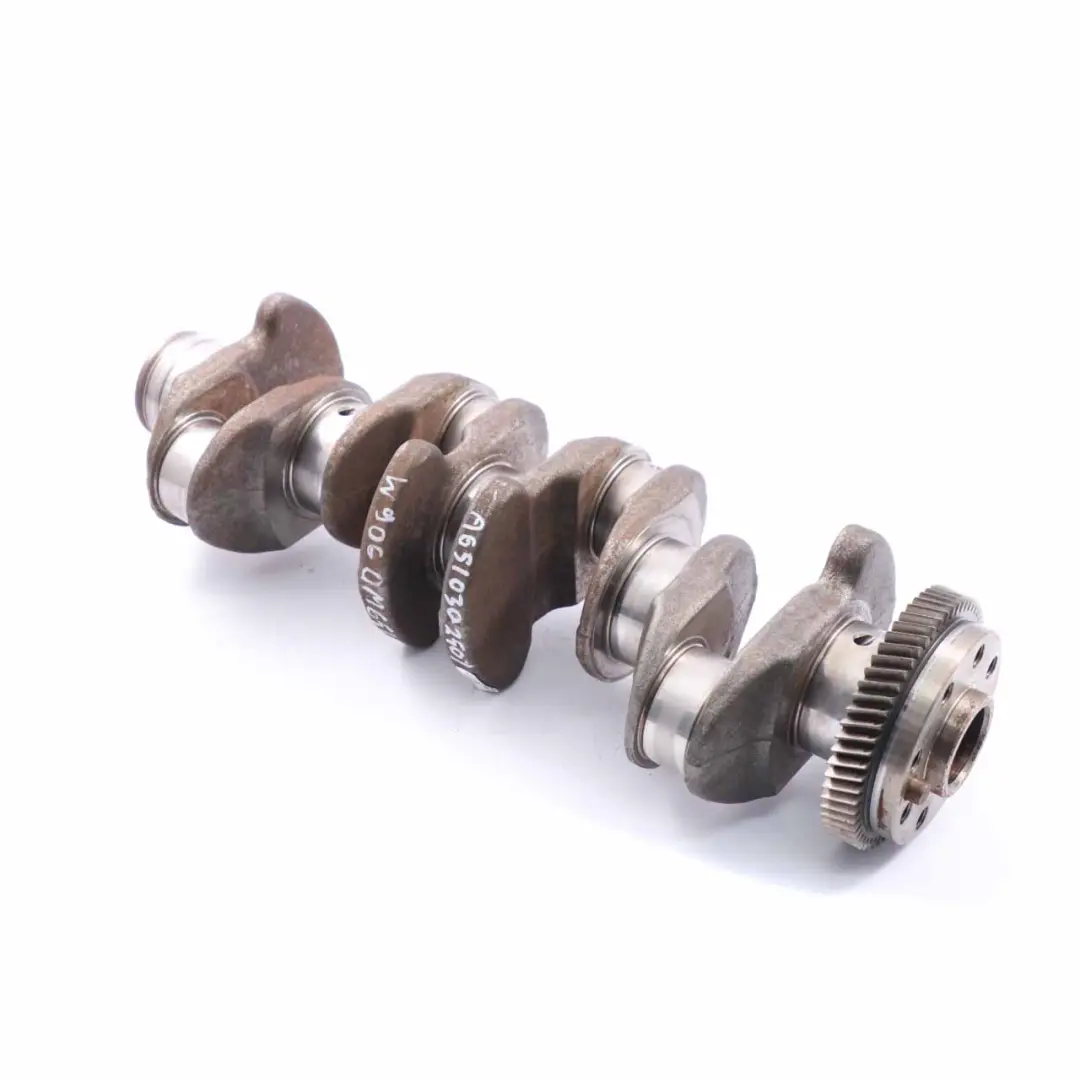 Crankshaft Mercedes W906 OM651.955 Diesel Engine Shaft to with Part number A6510302501 Crankshaft Mercedes W906 OM651.955 Diesel Engine Shaft - SKU A6510302501 - Part number A6510302501