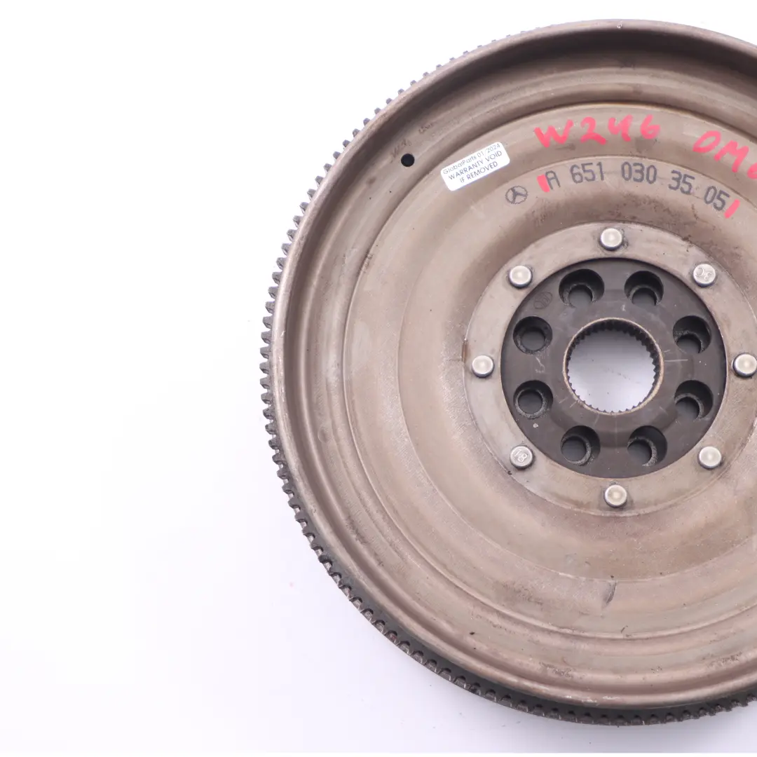 W264 OM651 Dual Twin Mass Flywheel Gearbox Automatic DMF to Mercedes with Part number A6510303505 Mercedes W264 OM651 Dual Twin Mass Flywheel Gearbox Automatic DMF - SKU A6510303505 - Part number A6510303505