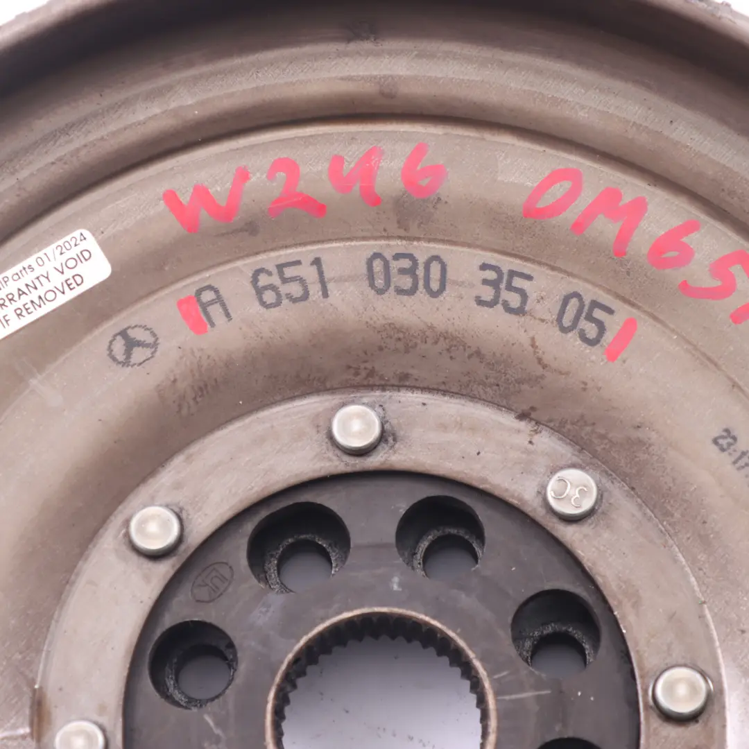 W264 OM651 Boîte vitesses automatique DMF volant d'inertie pour Mercedes à propos du numéro de pièce A6510303505 Mercedes W264 OM651 Boîte vitesses automatique DMF volant d'inertie - SKU A6510303505 - Numéro de pièce A6510303505