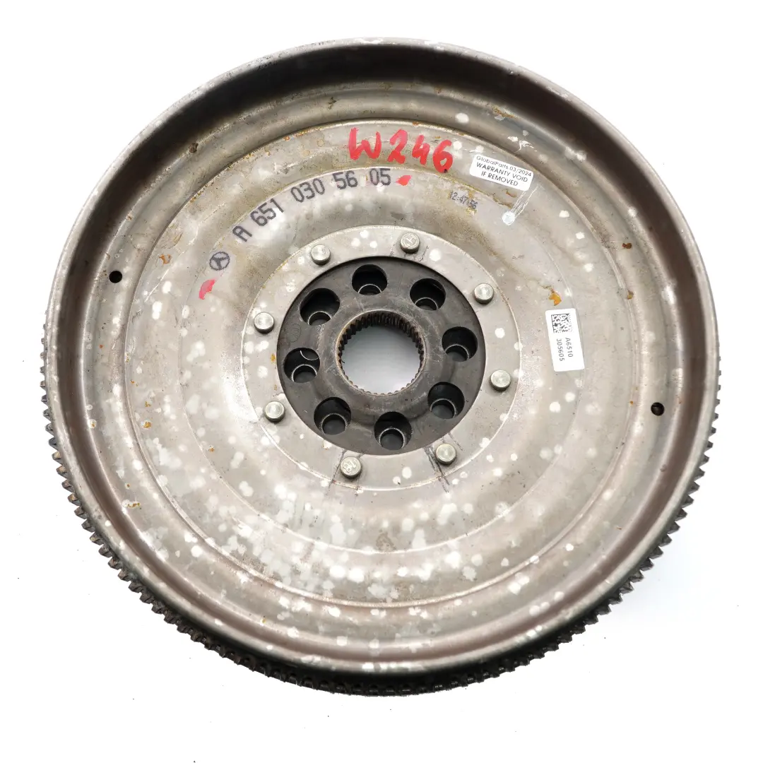 OM651 Zweimassenschwungrad-Getriebe Automatik für Mercedes W176 W246 mit Teilenummer A6510305605 Mercedes W176 W246 OM651 Zweimassenschwungrad-Getriebe Automatik - SKU A6510305605 - Teilenummer A6510305605