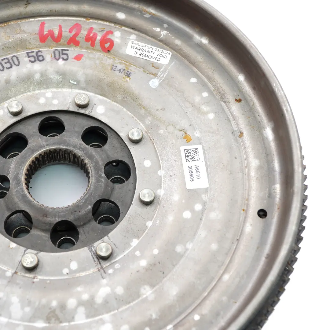 Mercedes W176 W246 OM651 Cambio automatico a doppia massa del volano - SKU A6510305605 - Numero di parte A6510305605