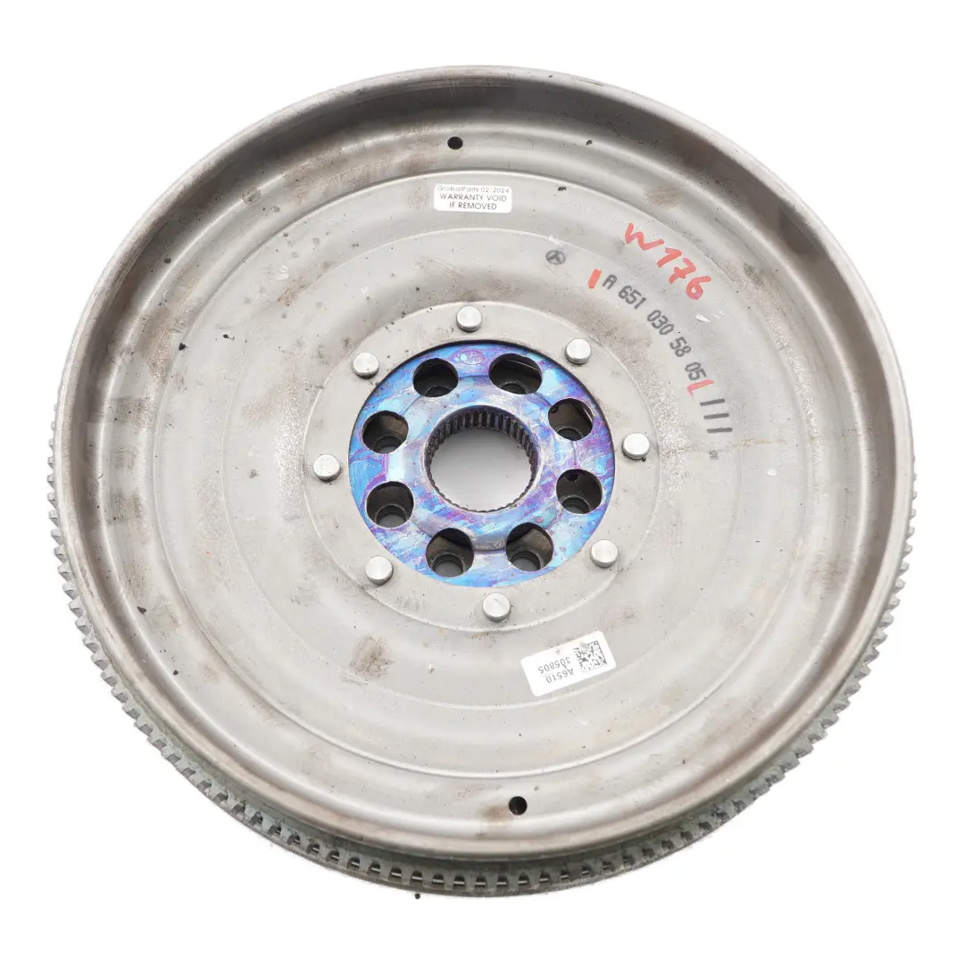 OM651 Volante bimasa doble Caja cambios automática para Mercedes W176 con número de pieza A6510305805 Mercedes W176 OM651 Volante bimasa doble Caja cambios automática - SKU A6510305805 - Número de pieza A6510305805