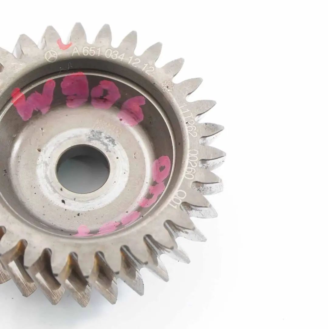 Mercedes W204 W212 W906 OM651 Crankshaft Gear Engine Position Wheel - SKU A6510341212 - Part number A6510341212